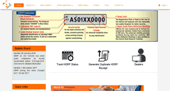 Desktop Screenshot of hsrpassam.com